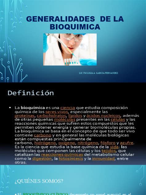 betjav|BIOQUIMICA: Generalidades de la bioquimica .